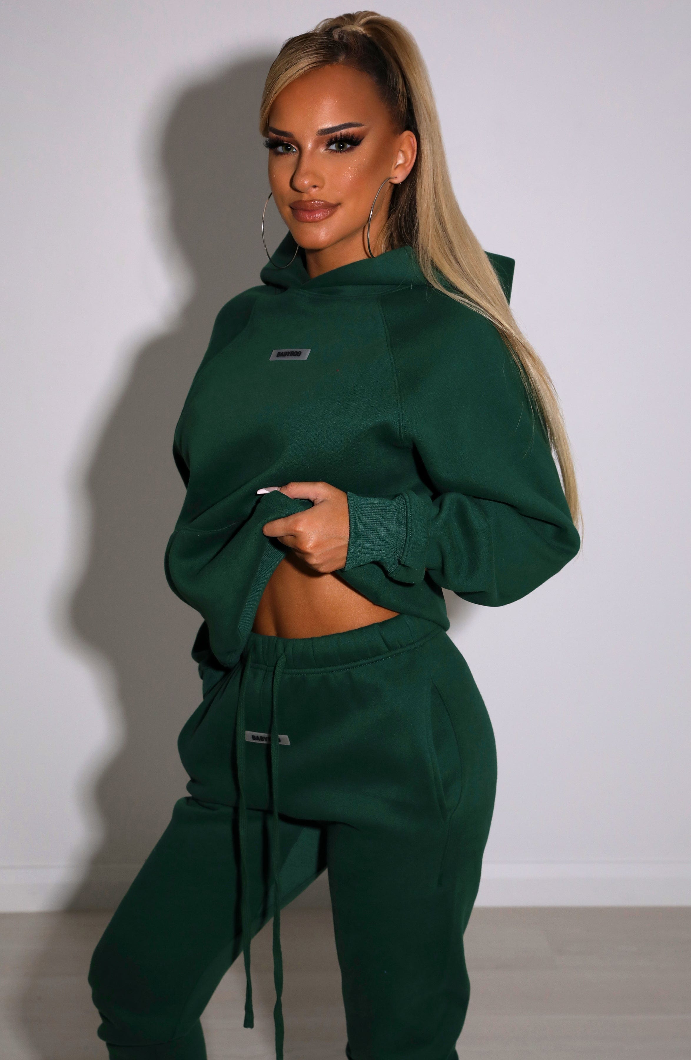 Ivy Luxe Hoodie - Emerald