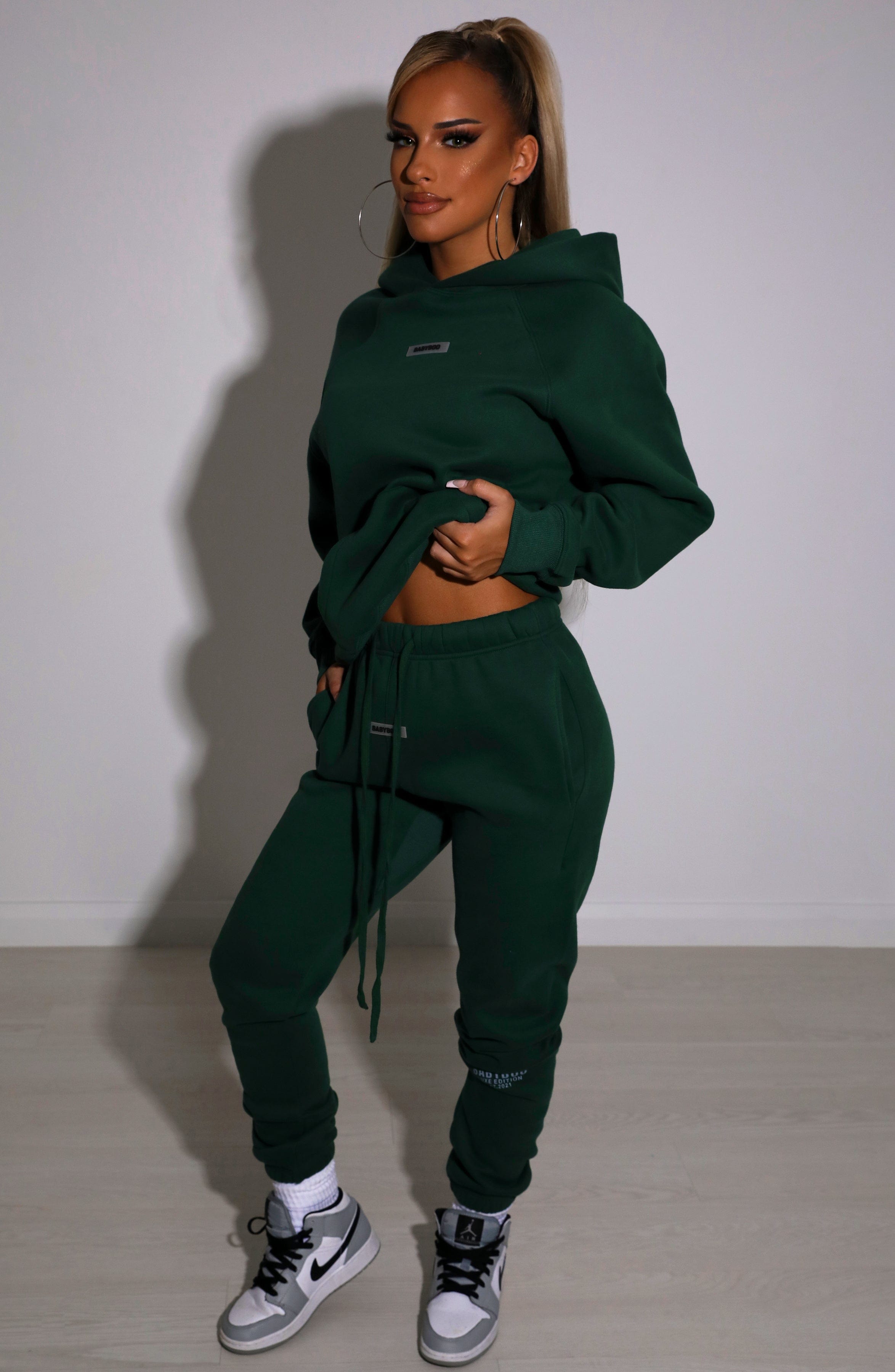 Ivy Luxe Hoodie - Emerald