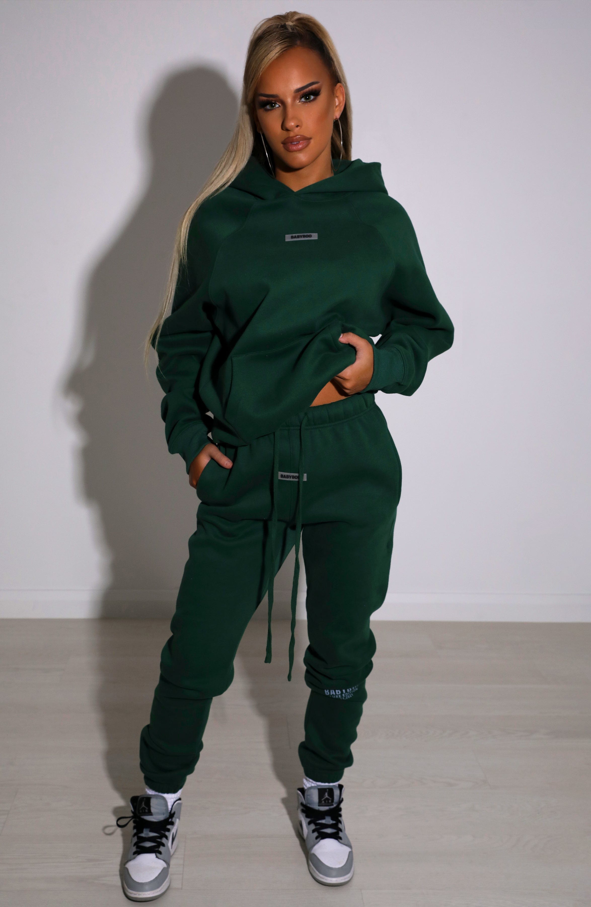 Ivy Luxe Hoodie - Emerald