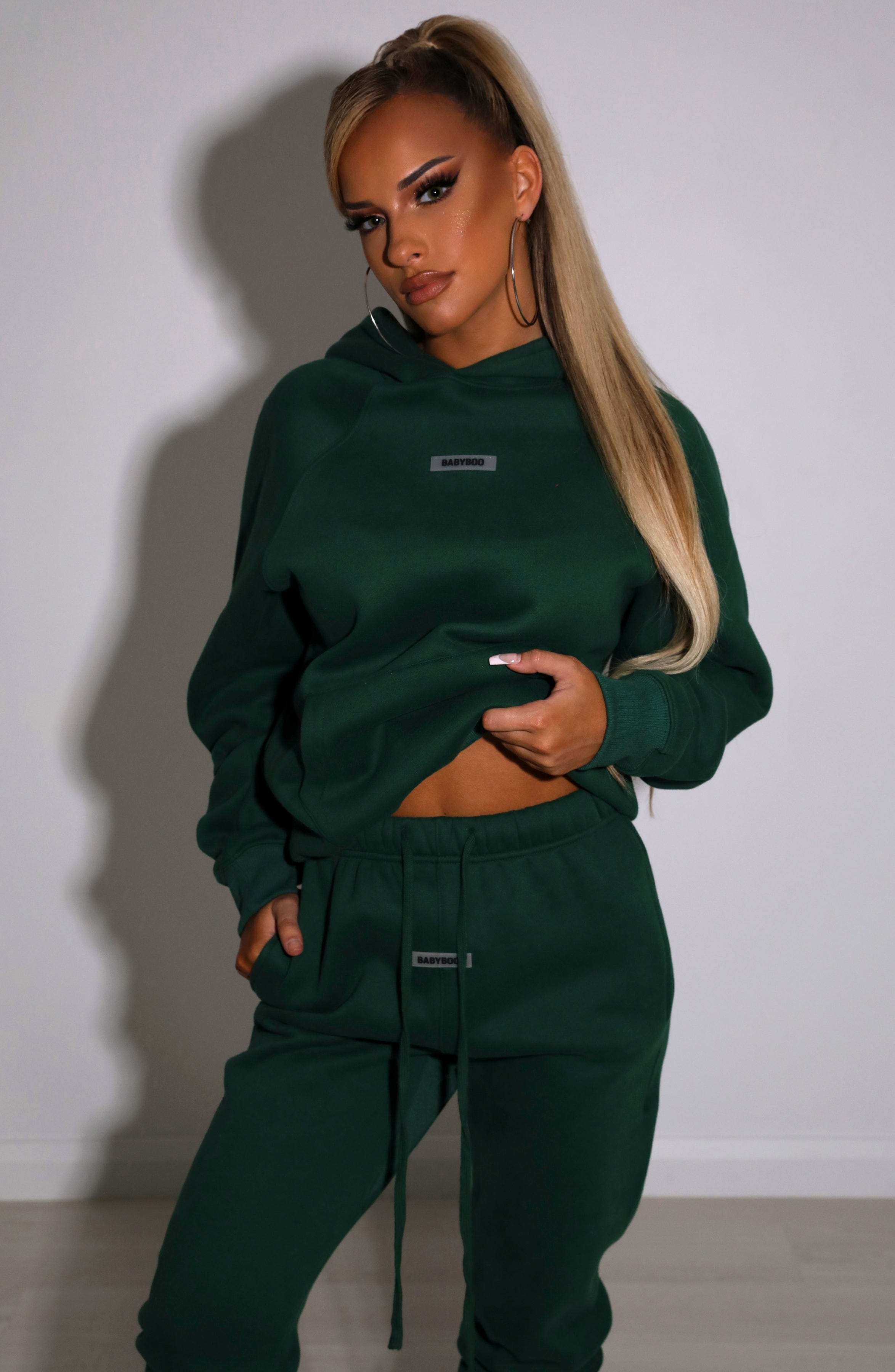 Ivy Luxe Hoodie - Emerald